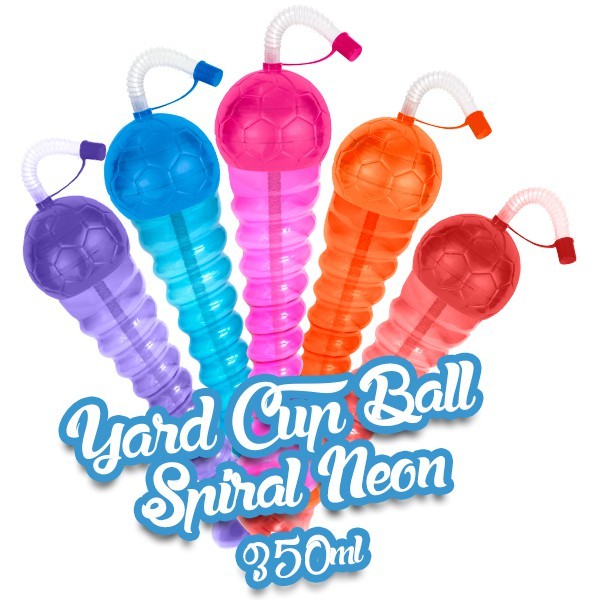 Yard Cups Ball NEON - Spiral 350ml / 147 pcs